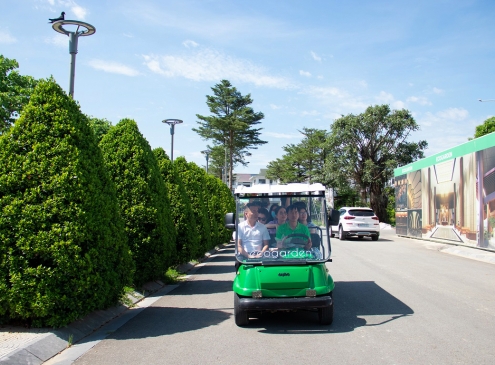 ĐOÀN CÔNG TÁC HĐND THÀNH PHỐ HÀ NỘI ĐẾN THAM QUAN VÀ LÀM VIỆC TẠI KĐT ECOGARDEN
